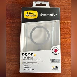 Otterbox iPhone 12 and iPhone 12 Pro Case with MagSafe Symmetry Series+ Clear